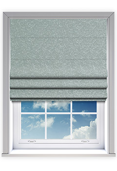 Sculpt Duck Egg Roman Blind