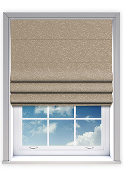 Sculpt Stone Roman Blind