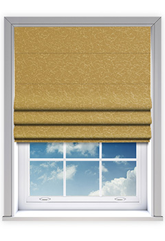 Sculpt Zest Roman Blind