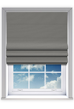 Trace Platinum Roman Blind