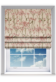 Celina Blush Roman Blind