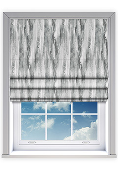 Cielo Slate Roman Blind