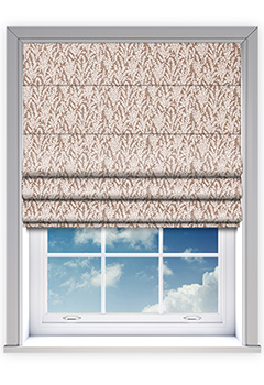 Kairo Putty Roman Blind