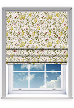 Lemon Grove Dawn Roman Blind