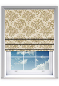 Lorcan Oyster Roman Blind