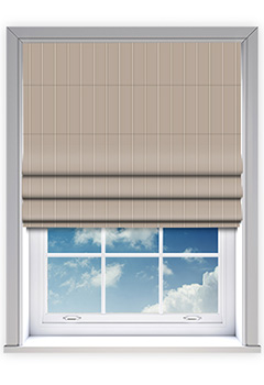 Pinnacle Amaretto Roman Blind
