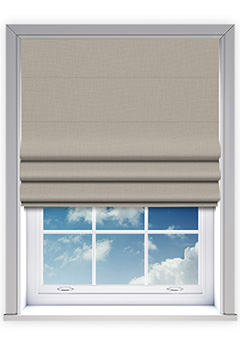 Lora Linen Roman Blind