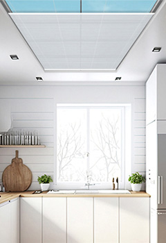 Dimout Olympia White Roof Blind