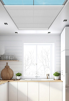 Dimout Orbit White Roof Blind
