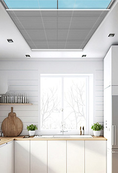 Dimout Tobias Grey Roof Blind