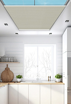Blackout Soft Beige Roof Blind