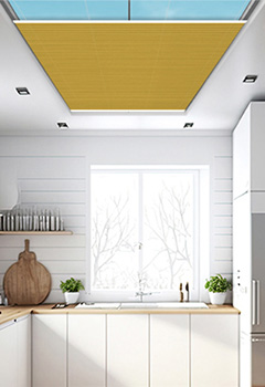 Blackout Yellow Roof Blind