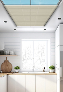 Dimout Beige Roof Blind