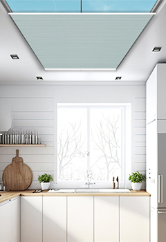 Blackout Elan Ether Duette Roof Blind