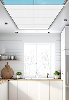 Elan Alabaster Duette Roof Blind