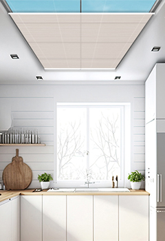 Elan Nude Duette Roof Blind
