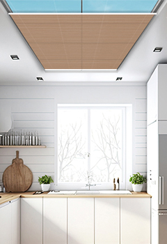 Elan Rust Duette Roof Blind