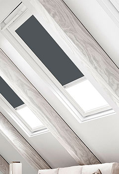 Bella Mono Blockout Keylite Skylight Blind