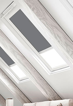 Bella Rock Blockout Keylite Skylight Blind