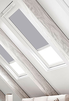 Bella Vellum Blockout Keylite Skylight Blind