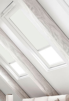 Como Bare Blockout Keylite Skylight Blind
