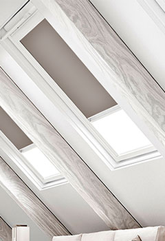 Splash Havana Dimout Keylite Skylight Blind