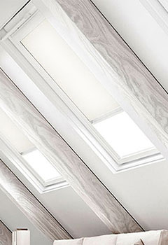 Splash Oyster Dimout Keylite Skylight Blind
