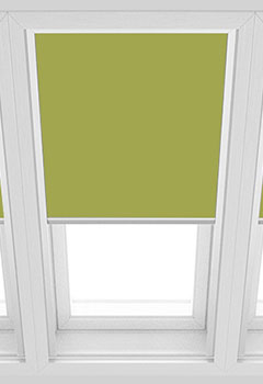 Unilux Lime PVC Blockout Keylite Skylight Blind