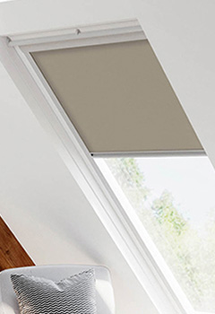 Keylite Tan Brown Keylite Skylight Blind