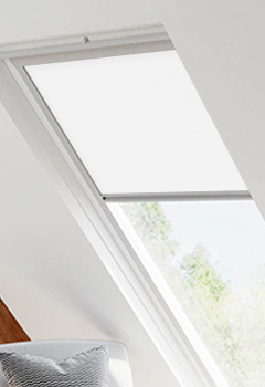 Keylite Ultra White Keylite Skylight Blind