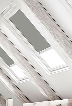Bella Tropez Blockout Blinds4uk For Velux Blind