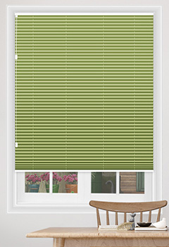 Blenheim Lime Pleated Thermal Blind