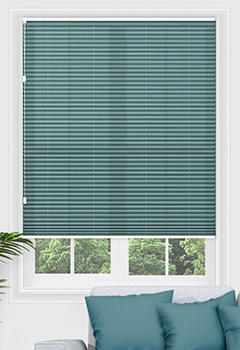 Scandi Teal Cellular Pleated Thermal Blind