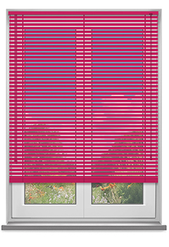 Cerise 25mm Venetian Blind