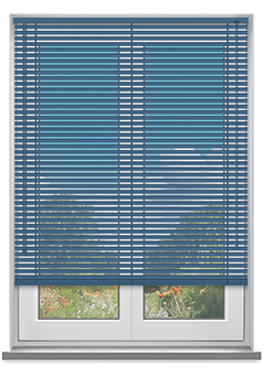 Ocean Blue Venetian Blind