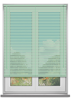 Powder Green 25mm Venetian Blind