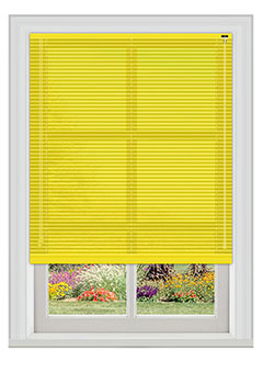 15mm Buttercup Aluminium Venetian Blind