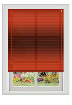 15mm Russet Aluminium Venetian Blind
