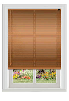 15mm Soft Orange Aluminium Venetian Blind