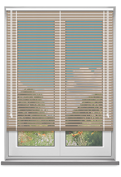 35mm Latte Aluminium Venetian Blind
