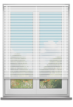 35mm White Aluminium Venetian Blind