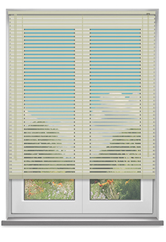 Champagne 25mm Aluminium Venetian Blind