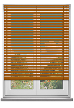 Gold Copper 25mm Aluminium Venetian Blind