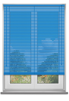 Oxford Blue 25mm Aluminium Venetian Blind