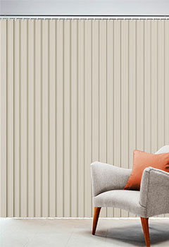 Zurich Vapour Rigid PVC Vertical Blind