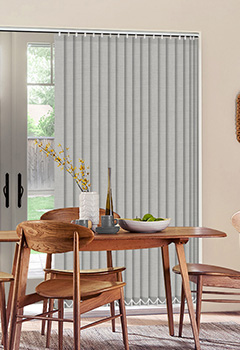 Hanson Graphite Vertical Blind