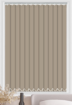 Bella Hessian Blockout Vertical Blind