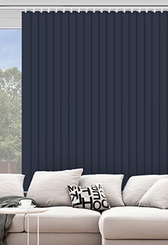 Bella Midnight Blockout Vertical Blind