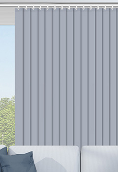 Bella Mineral Blockout Vertical Blind