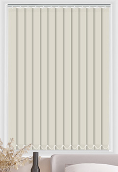 Bella Oyster Blockout Vertical Blind